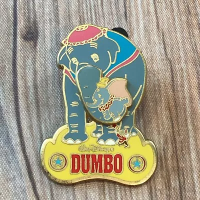 Vintage 2004 Disney Pin Trading Dumbo And Mrs Jumbo Swinging Trunk • $45