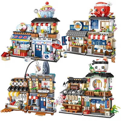 LOZ Japan Food Store Building Blocks Set Mini Street Model Toy Mini Bricks Kit • $16.02