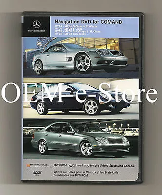 2008 Mercedes Benz E320 E350 4Matic E550 E63 Sport AMG COMAND Navigation DVD Map • $85