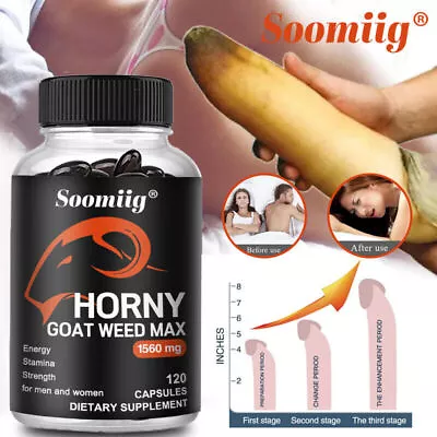 Epimedium Extract Horny Goat Weed 1000mg Icariin Energy Stamina Strength • $14.87