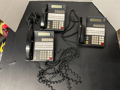 $60 • Buy 3x Nitsuko Multi Line  Business Commercial Phone System Untested 92373c