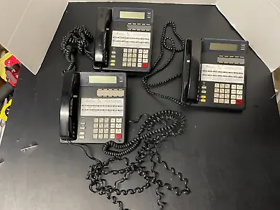 3x Nitsuko Multi Line  Business Commercial Phone System Untested 92373c • $60