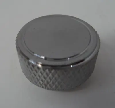 Chrome Knurled Round Air Cleaner Wing Nut 1/4-20 SB Chevy 350 BB SBC BBC 302 • $8.95