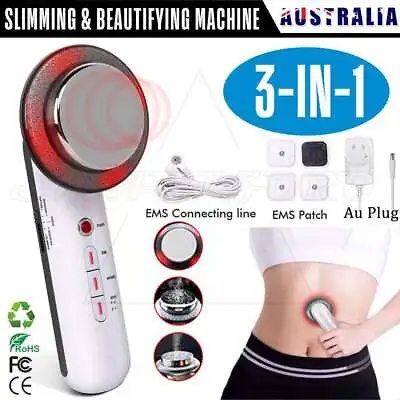 $17.55 • Buy Ultrasonic Cavitation Fat Remover Body Massager Slimming Anti-Cellulite Machine
