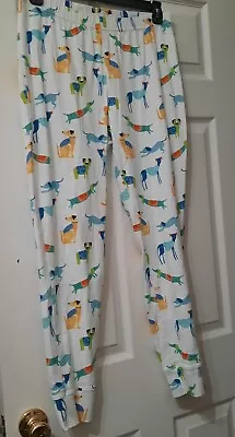 The Company Store Large Organic Cotton Pajama Pants Dachshund Dogs • $10.50