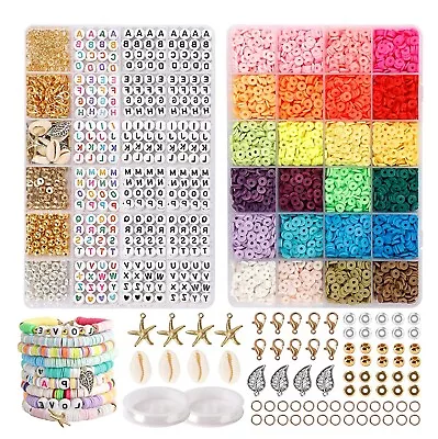 £29.88 • Buy Bracelet Making Kit, 6000pcs Beads, Jewelry Making Kit For Kids, Adults, Girls