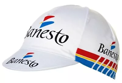 Banesto '91/'93 Vintage Style Cycling Cap By Apis • $12.71