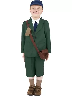 £18.50 • Buy Kids 1940s School Boy Costume Fancy Dress Outfit