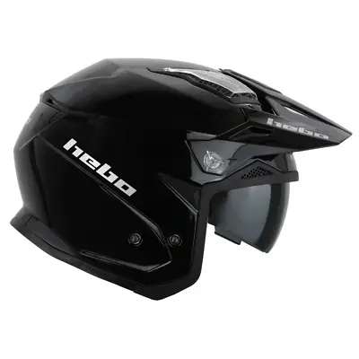Hebo Trials Helmet Zone 5 Monocolour Black • $124.41