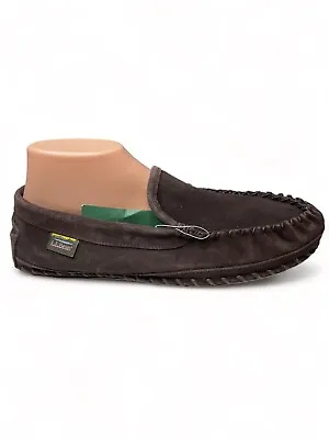 LL Bean Men's Suede Moccasin Slippers Various Sizes • $20