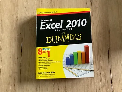 £17.50 • Buy Excel 2010 All-in-One For Dummies By Harvey, Greg