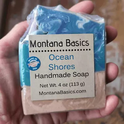 Ocean Shores - Bar Soap - Handmade Soap - Bath & Body - Self Care - Gift Ideas • $7.99