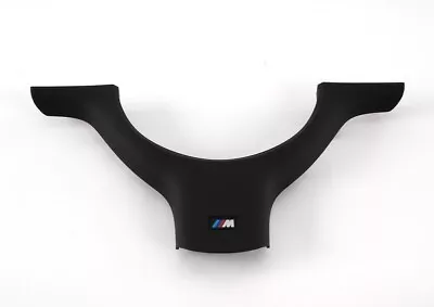 Original BMW Serie 3 5 E46 E39 Cubierta M Volante Borde Negro 32347833355 • $154.61