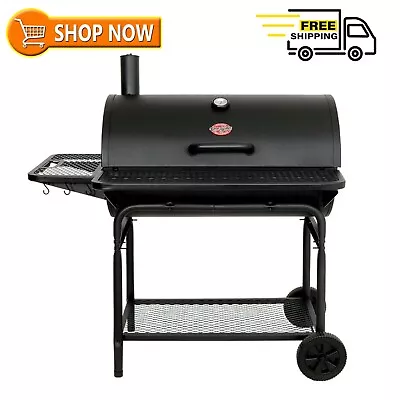$125.03 • Buy Heavy Duty 32-Inch Charcoal Grill BBQ Barbecue Smoker Outdoor Pit Patio Cooker