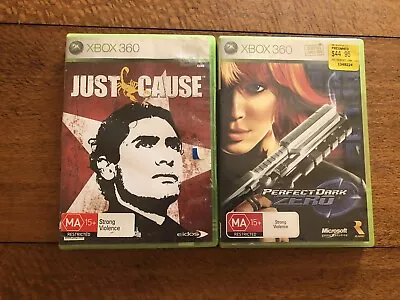 XBOX 360 Video Games Bulk Lot Of 2 Games Pal  Complete  Free Post. • $20