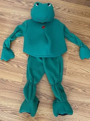 $17 • Buy Charades Frog Child Size Halloween Costume Green  Size (4-6)