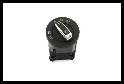 Chrome Euro Headlight Switch For VW Volkswagen Polo 9N2 / 9N3 • $17.99