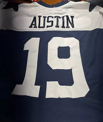 Vintage Dallas Cowbows #19 Miles Austin Jersey NFL Reebok Collection Size 2XL • $20