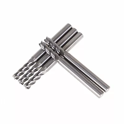 5 PCS 5/32  4 Flute Carbide End Mill 2  Overall Length 9/16  LOC New • $19.19