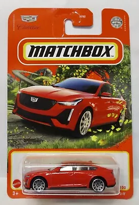 2022 Matchbox * F Case * 2021 Cadillac Ct5-v Red 72/100 Comnine Shipping  • $3.99