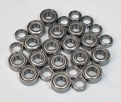 (26pcs) TAMIYA BLAZING STAR / TOP FORCE Metal Sealed Ball Bearing Set • $37.08