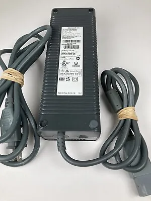 $14.78 • Buy Microsoft Xbox 360 AC Adapter Genuine OEM Power Supply Brick 175W DPSN-168CB A