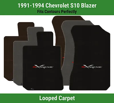 Lloyd Classic Loop Front Carpet Mats For '91-94 Chevy S10 Blazer W/Xtreme 1 Logo • $138.99