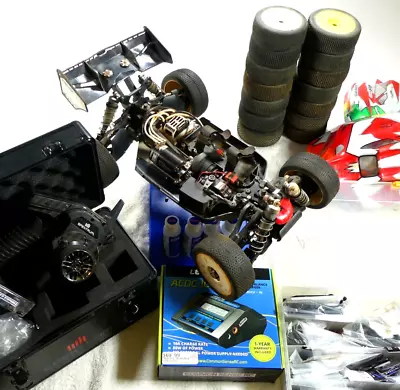 Mugen Seiki Mbx7r Eco W/ Spektrum DX4R Pro Electronics Charger Parts & Wheels • $699.95