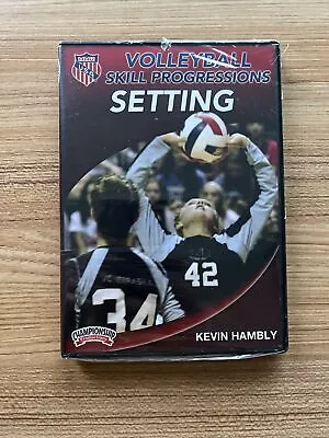 Volleyball Skill Progressions: Setting (DVD 2013) Instructional Kevin Hambly • $26.95