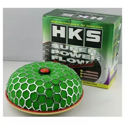 3.0 Inch HKS Filter Universal Air Filter HKS Mushroom HKS Air Intake Green Big • $43