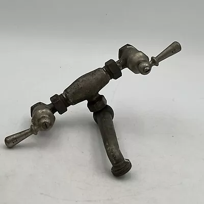 Vintage Antique Hot/Cold Wall Mount Single Spout Farmhouse Faucet Original • $89.95