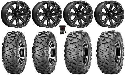 MSA Bounty 14  Wheels Black 29  BigHorn Tires Textron Wildcat XX • $1598.10