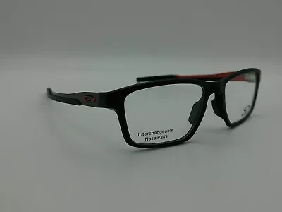 Oakley OX8153-0555 METALINK Eyeglasses Satin Grey Smoke 55-17-135 • $99.99