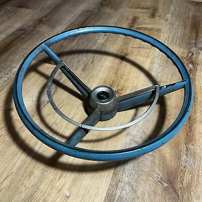 Vintage Ford Motor Company Steering Wheel With Horn Ring *For Parts-Cracks • $149.99