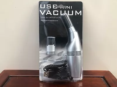 Mini USB Keyboard Vacuum Cleaner PC Laptop Computer Brush Dust Cleaning Kit • $2.99