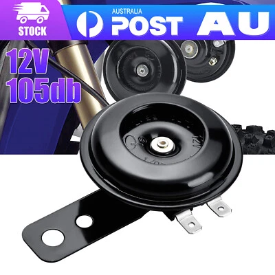 $10.39 • Buy 12V SuperLoud 105dB Universal Motorcycle Car Electric Bike ATV Horn Waterproof D