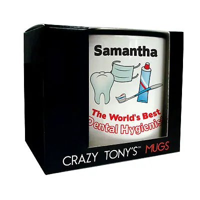 Personalised Gift Ideas For Dental Hygienists Quality Occupation Mug Presents • £11.94