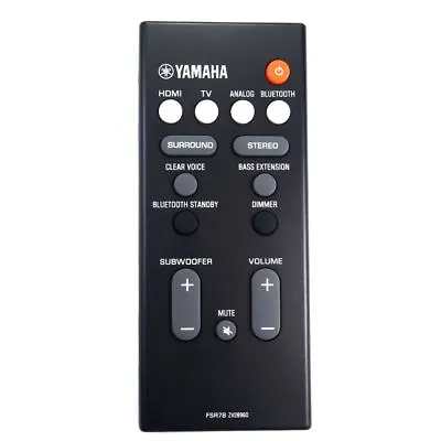 NEW Genuine Yamaha YAS-207 Soundbar Remote Control • $97.17