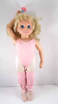 Tyco My Pretty Ballerina Doll 1989 Dancing 17” Battery Operated WORKS • $17.99