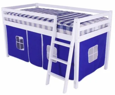Tent For Midsleeper Cabin Bunk Bed Blue Pink Or Pirate Mid Sleeper  - New • £25.99