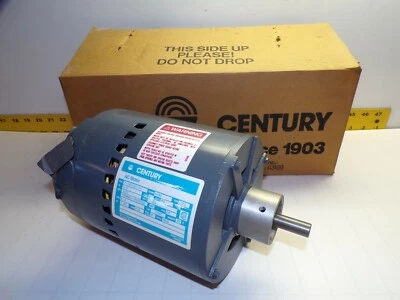 $112.49 • Buy New Century 1/3 Hp Ac Electric Sump Pump Motor 115v 1725 Rpm 1Ø K48k 7-140355-20