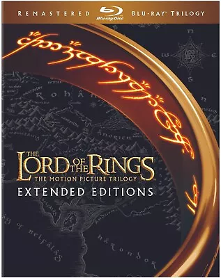 The Lord Of The Rings Trilogy Extended Editions Blu-ray Elijah Wood NEW • $32.99