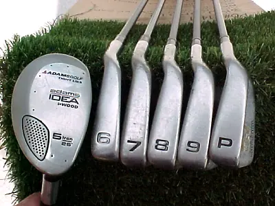 Henry Griffitts Golf Clubs Set W Senior Graphite 6 - PW Irons & Adams 5 Hybrid • $82.04