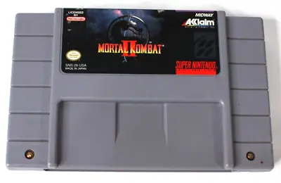 Mortal Kombat II 2 SNES Super Nintendo (Game Only) • $24.99