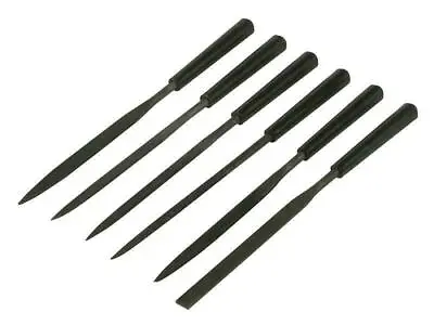 Stanley Tools Needle File Set 6 Piece 150Mm (6In) STA022500 • £9.84