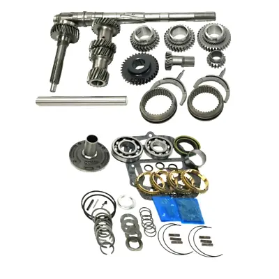 Muncie M22 10 Spline Input Rebuild Kit Gear Kit Mainshaft Sliders Forks + More • $1297.93