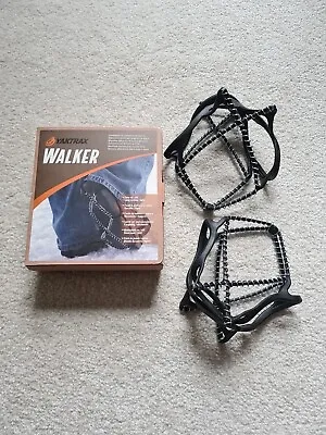 Yaktrax Large. Walker Snow Ice Walking Hike Shoe Chain Anti-Slip Grips • £16