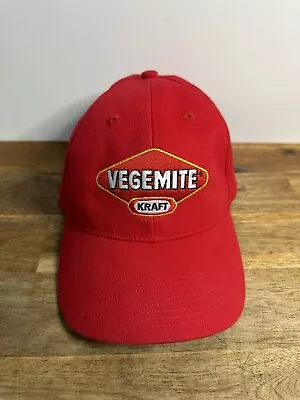 Kraft Vegemite Promotional Red Hat Cap • $25.99