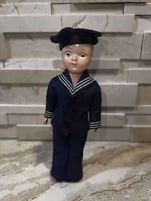 Vintage US Navy Doll 7in Sailor • $17.59