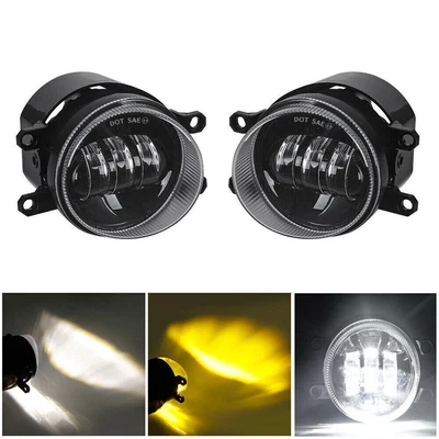 $37.80 • Buy For Toyota Corolla Camry Lexus Avalon Pair LED Fog Lights Bumper Driving Lamps